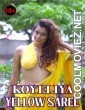 Koyeliya Yellow Saree (2021) Photoshoot Video