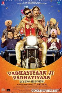 Vadhayiyaan Ji Vadhayiyaan (2018) Punjabi Movie